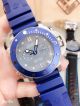2019 New Panerai Submersible Chrono Guillaume Nery Edition Watch SS Blue Bezel (4)_th.jpg